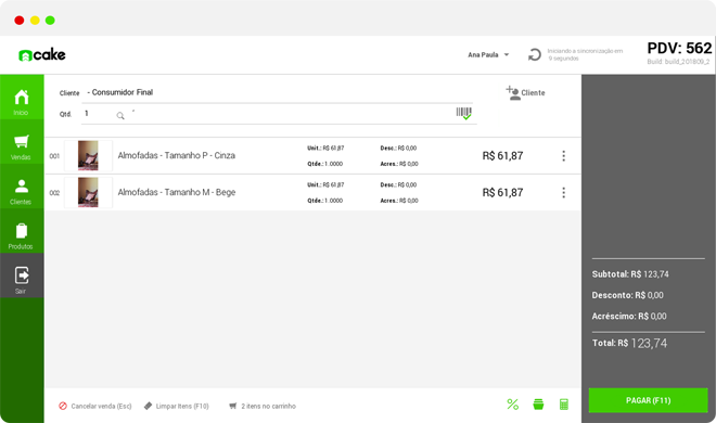 Sistema ERP Para Varejo Control Ware Web Sac